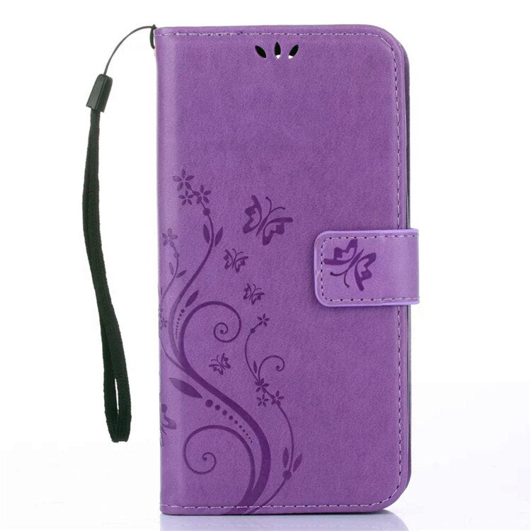 PU Leather Phone Case Wallet Cover for Samsung Galaxy S5/S6/S7/S8/S9/S10e
