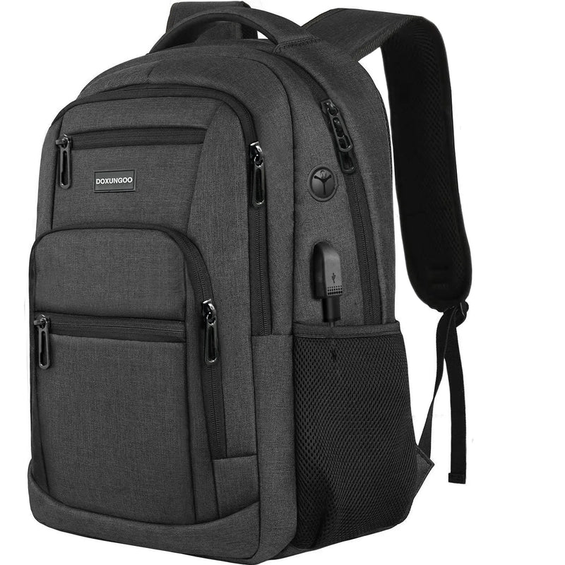 Large Backpack Laptop Bag Multi-Pocket With USB and Headphone Jack