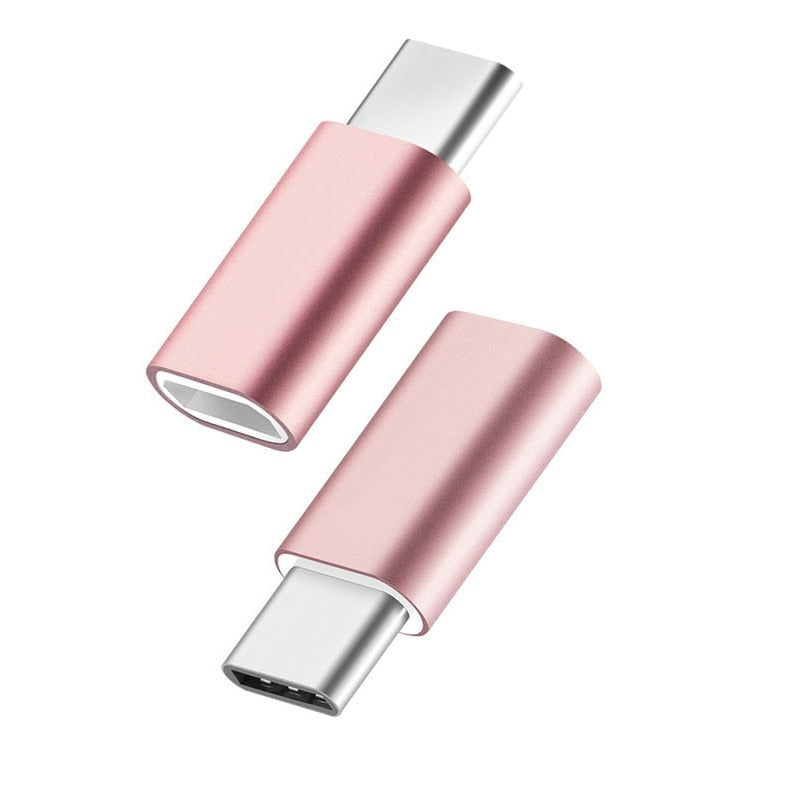 10-Piece USB Adapter USB Type C to Micro USB OTG Cable Type-C Converter Connector for
