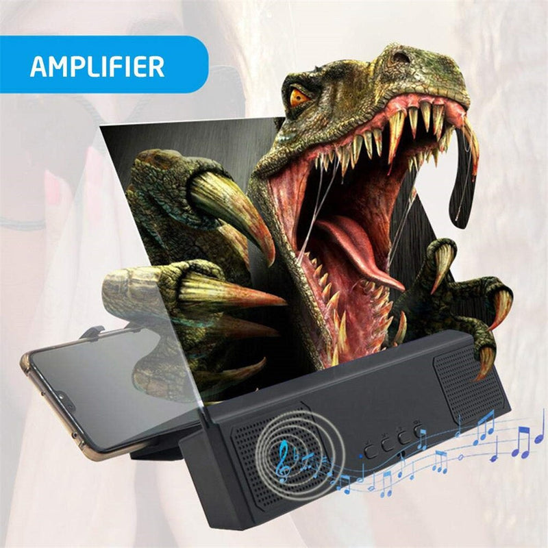 Screen Magnifier Cellphone Projector Enlarged Amplifier Mobile Bracket Desktop Holder