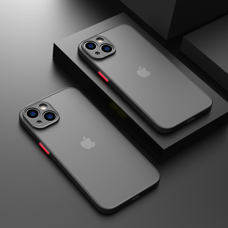 Shockproof Armour Matte Case for iPhone