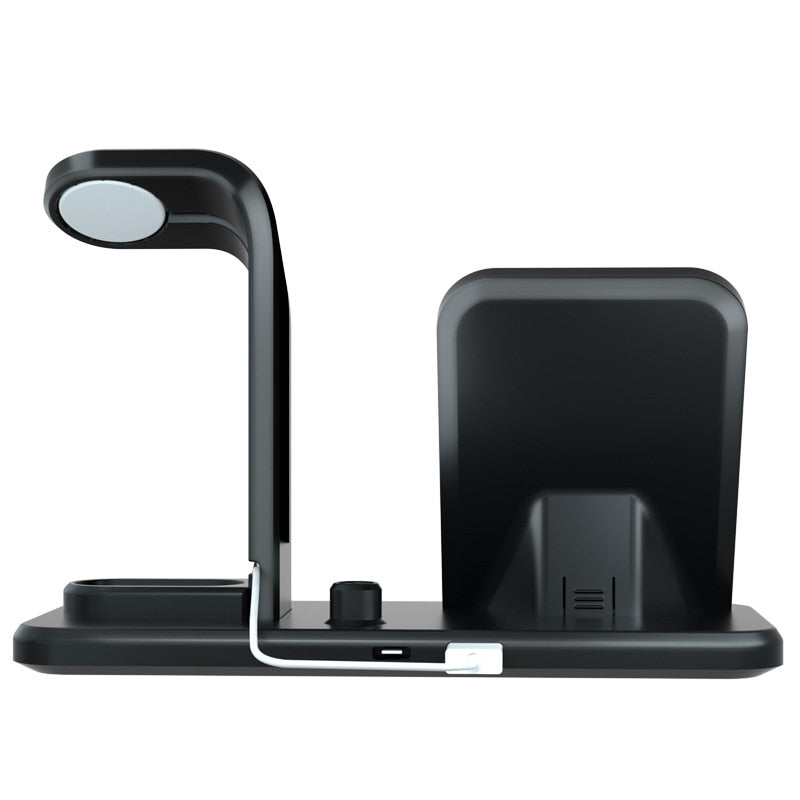 Shyosucce Wireless Charger for moblie phone 3 in1 I/phone 8 x Fast charging Dock Stand For