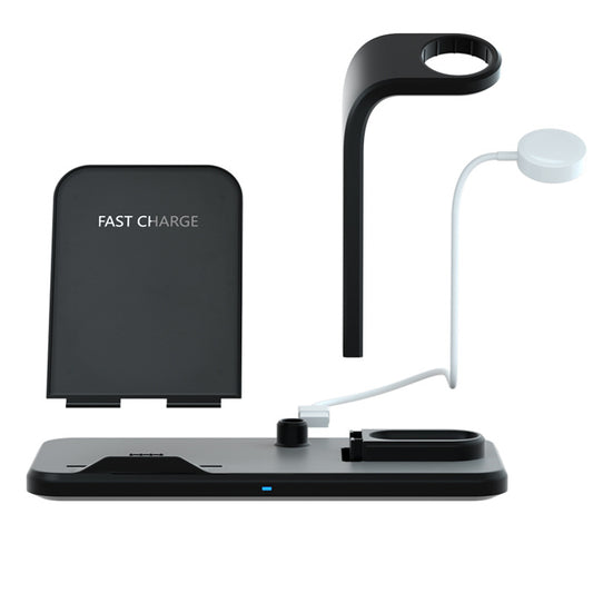 Shyosucce Wireless Charger for moblie phone 3 in1 I/phone 8 x Fast charging Dock Stand For