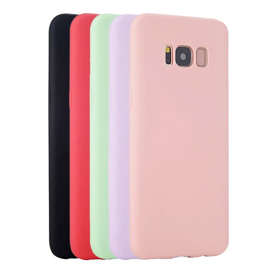 Samsung Galaxy Silicone Case A5/A7 S6/S7/S8/S9/S10 Plus Edge