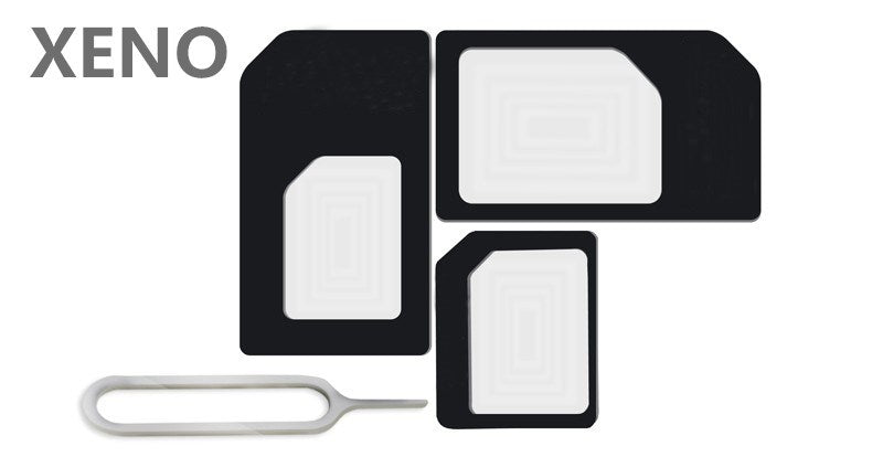 Smart Phone SIM Card With Pin Nano Micro Adapter Kit