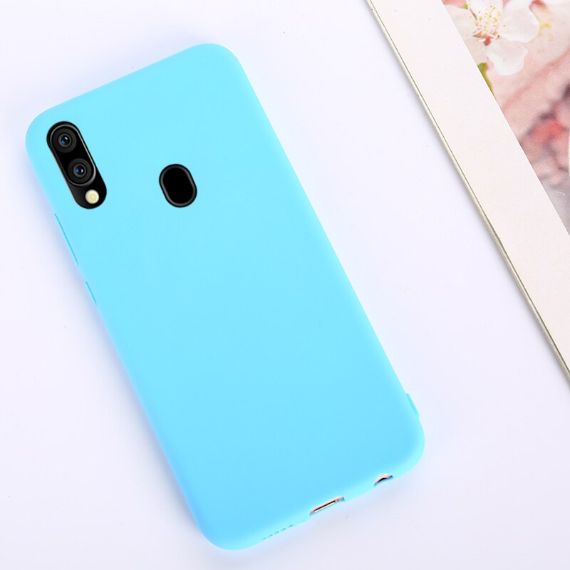 Solid Candy Colour Silicone Case