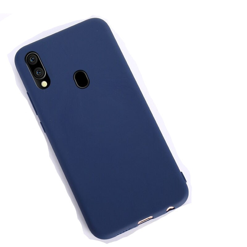 Solid Candy Colour Silicone Case