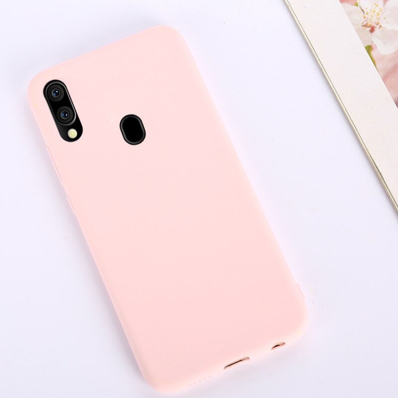 Solid Candy Colour Silicone Case