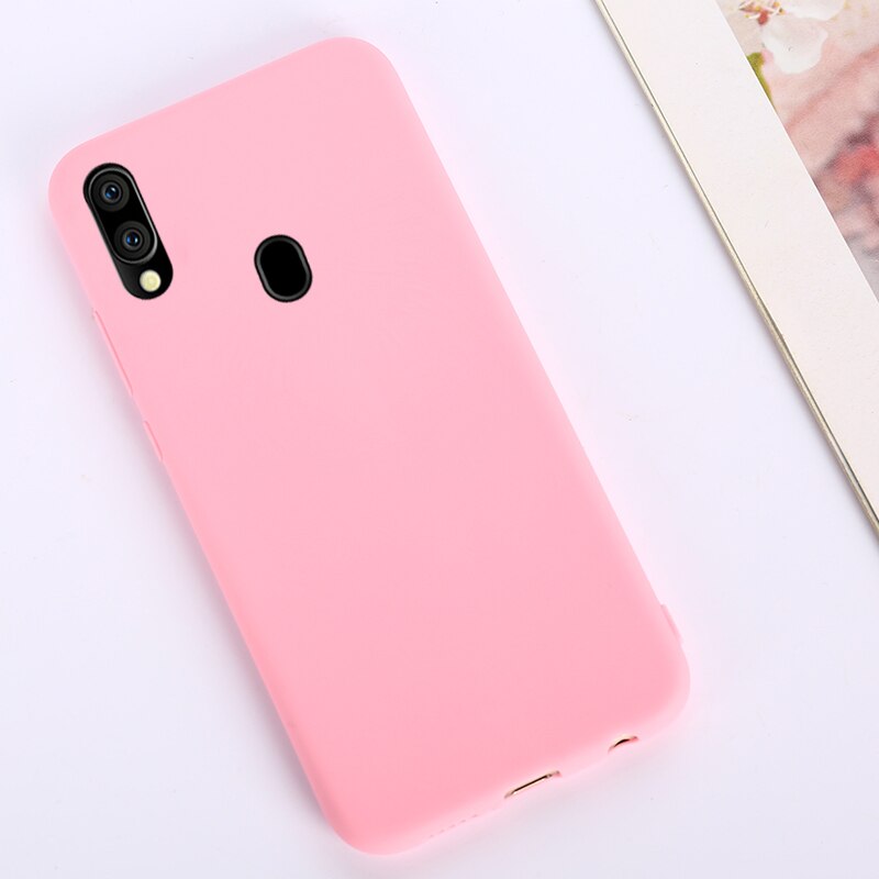 Solid Candy Colour Silicone Case