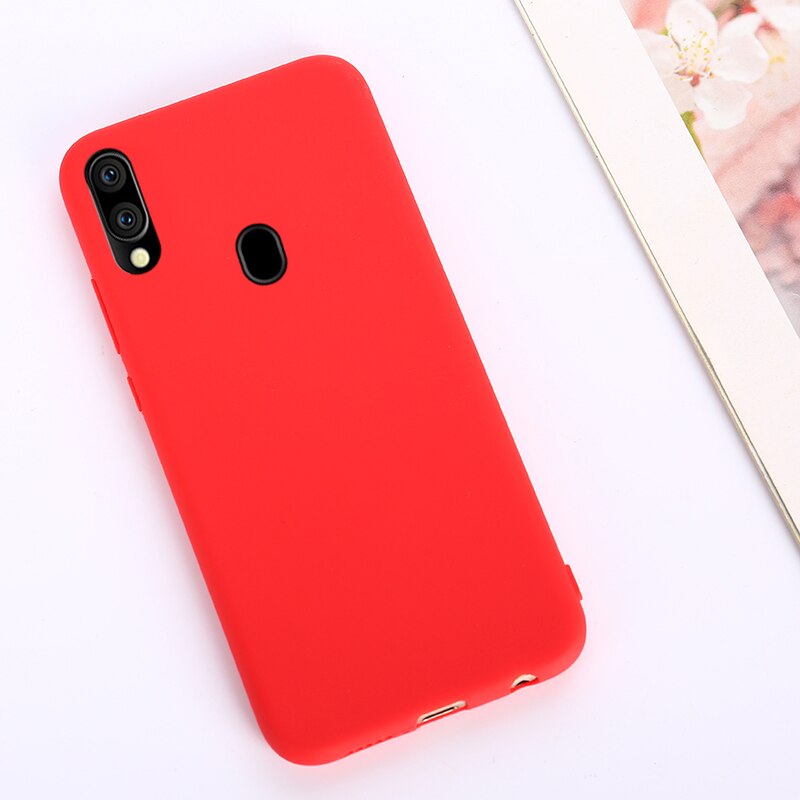 Solid Candy Colour Silicone Case