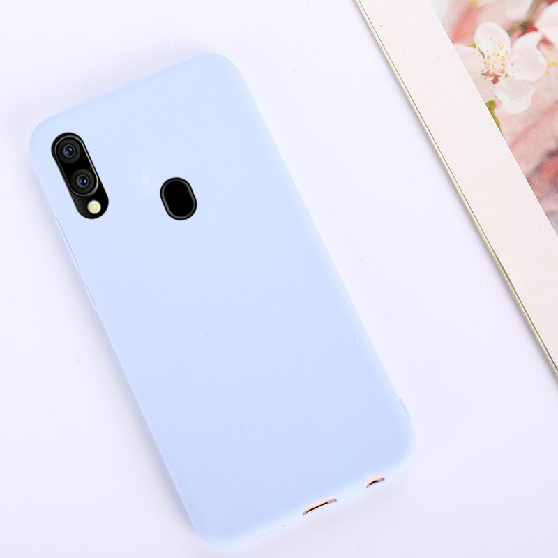 Solid Candy Colour Silicone Case