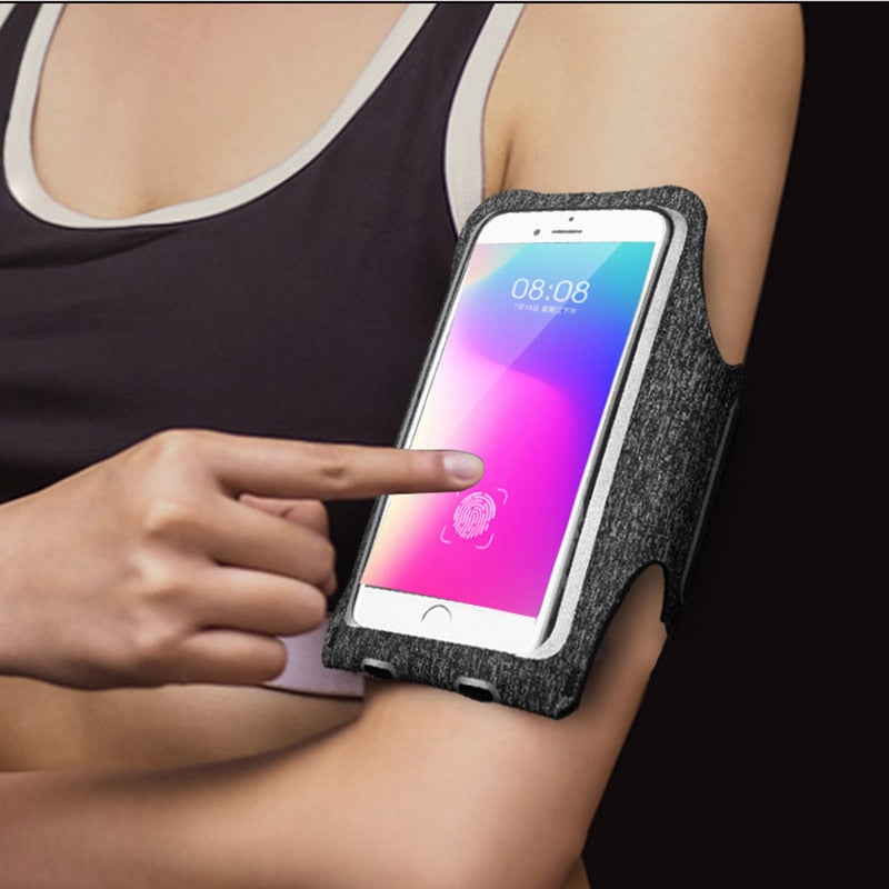 Sport handphone Armband case mobile phone fashion holder on hand smartphone Running Gym Arm Band Fitness