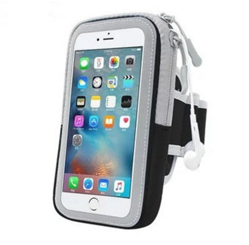 Sports Running Armband Waterproof Mobile Phones Phone Arm Band Brassard Telephone Holder Arm Cases Pouch