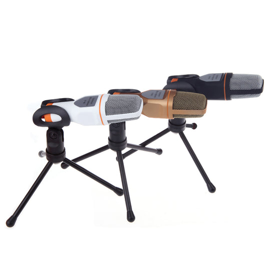Wired 3.5mm Condenser Microphone With Holder