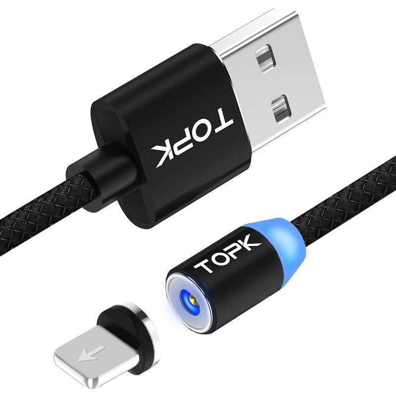 R-Line 1 LED Magnetic USB Cable Type-C Cable Micro USB