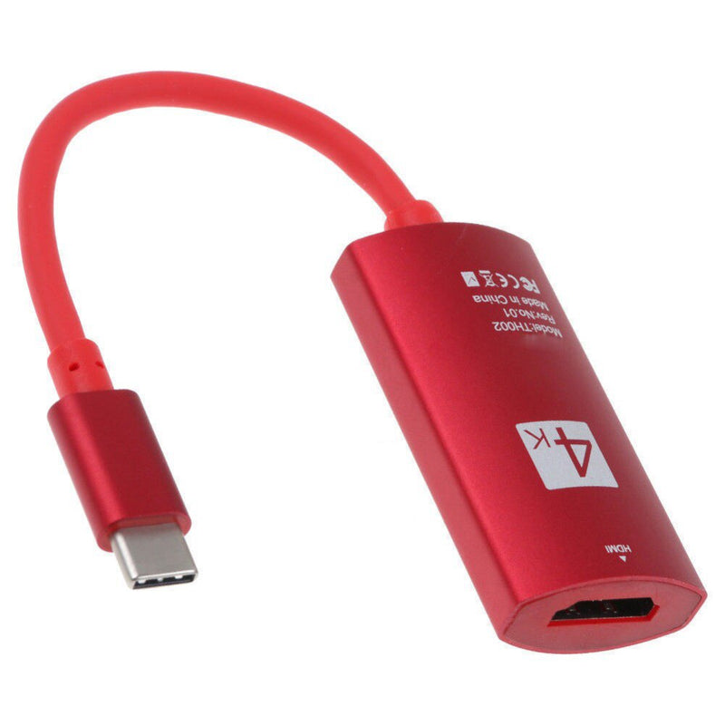 Type-C Adapter Phone to HDTV Cable Video Converter