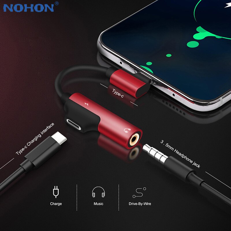 2-in-1 USB-C to 3.5mm Jack