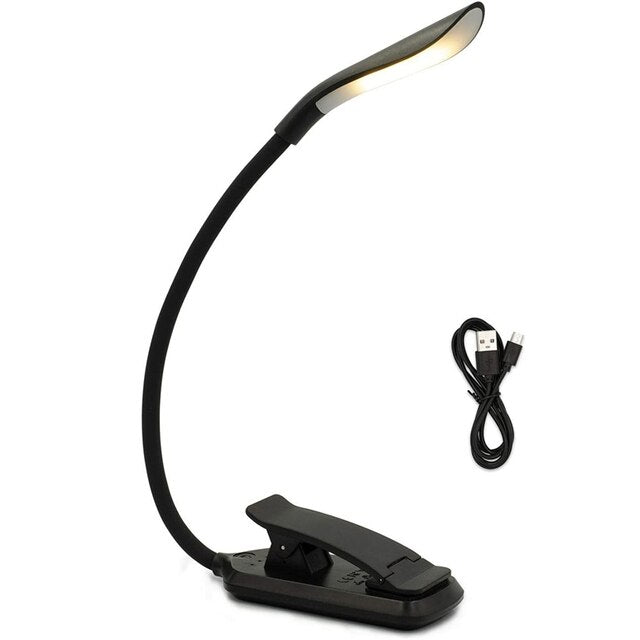 Rechargeable USB Clip-On Book Light