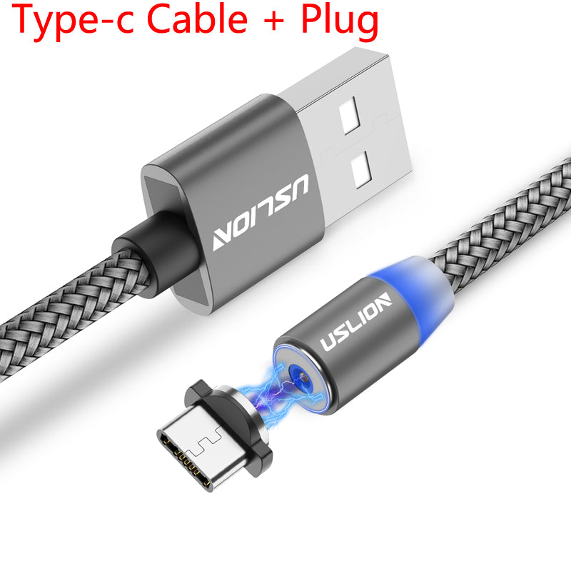Type-C LED Magnetic USB Cable