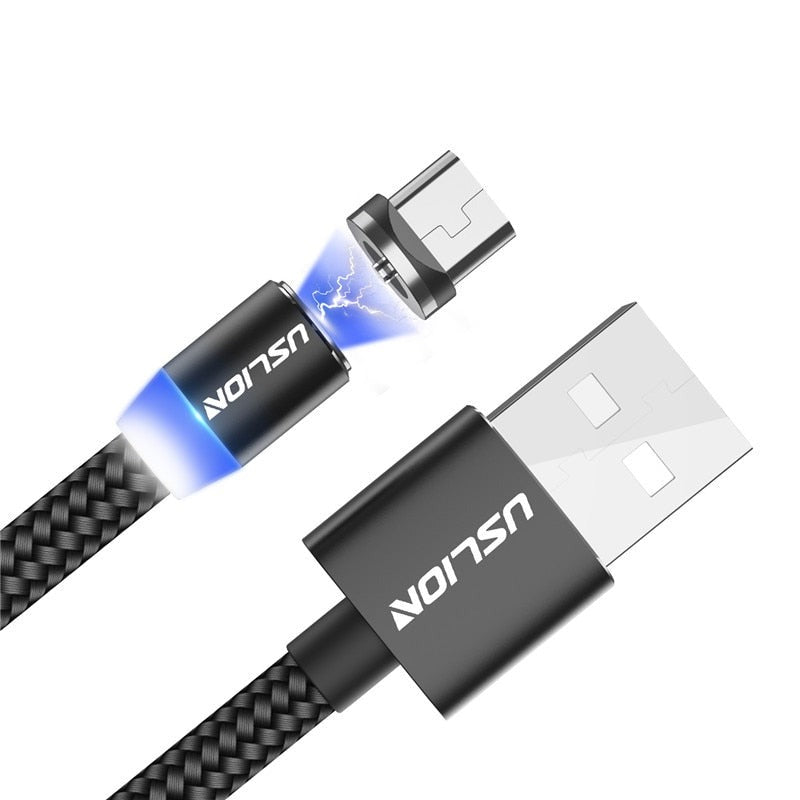 Fast-Charging Magnetic Micro USB Cable Type-C