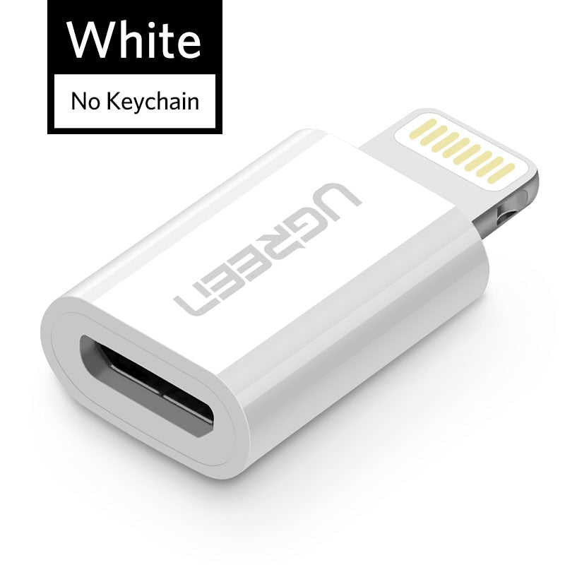 USB Adapter for iPhone 7 Lightning to Micro USB for iPhone X XS Max 6s Adapter Fast