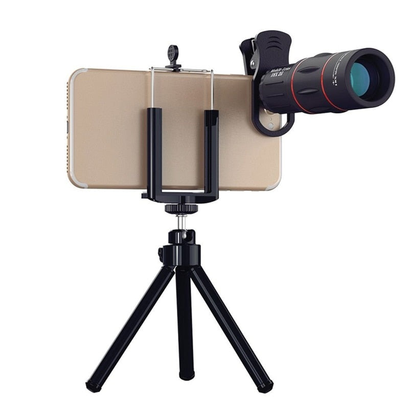 Universal 18x Telescope Optical Zoom Mobile Phone Lens