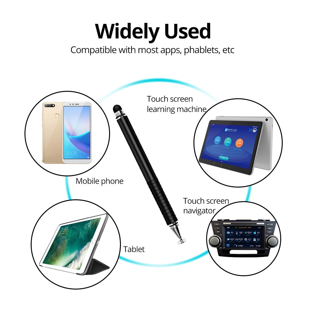 2-in-1 Universal Capacitive Stylus Pen