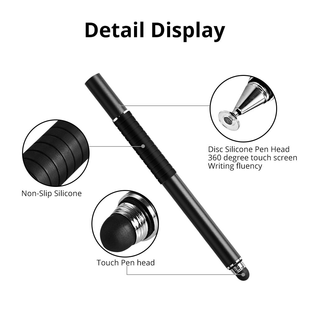 2-in-1 Universal Capacitive Stylus Pen