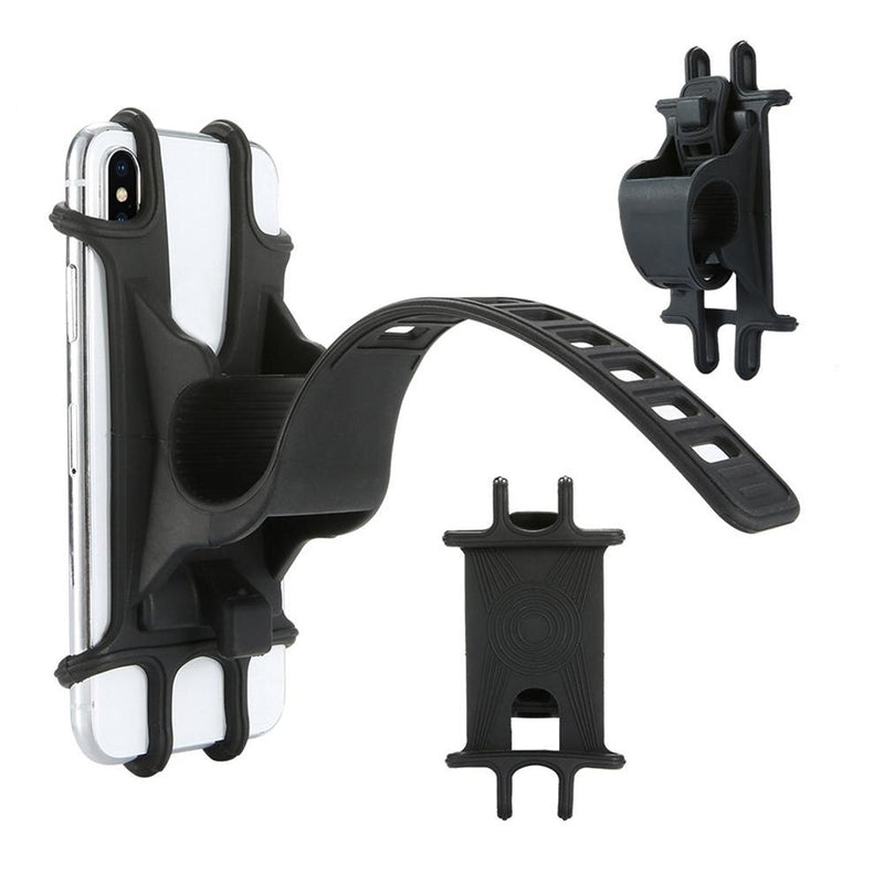 Universal Bike Bicycle Motorcycle Mobile Phone Silicone Holder