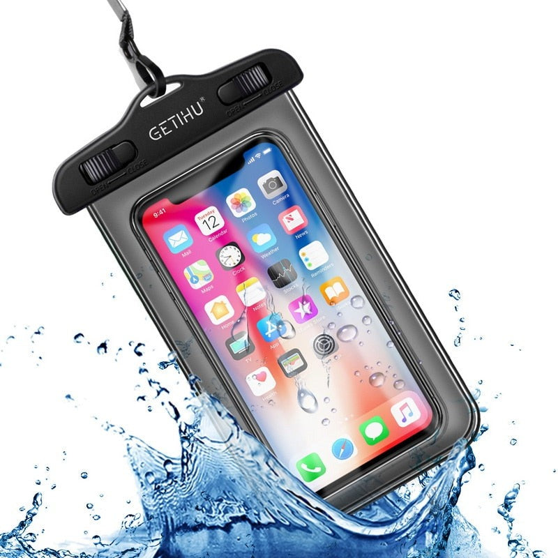 Universal Cover Waterproof Phone Case For iPhone XS MAX 8 7 6 6S Coque Pouch Bag Case For Samsung