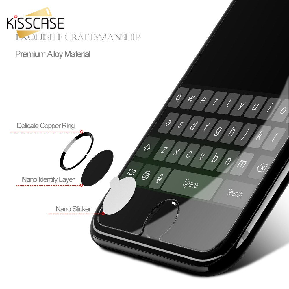 Universal Home Button Sticker For iPhone 8 7 6 6s Plus 5s 5 5c SE 4s Sensitive Fingerprint Touch