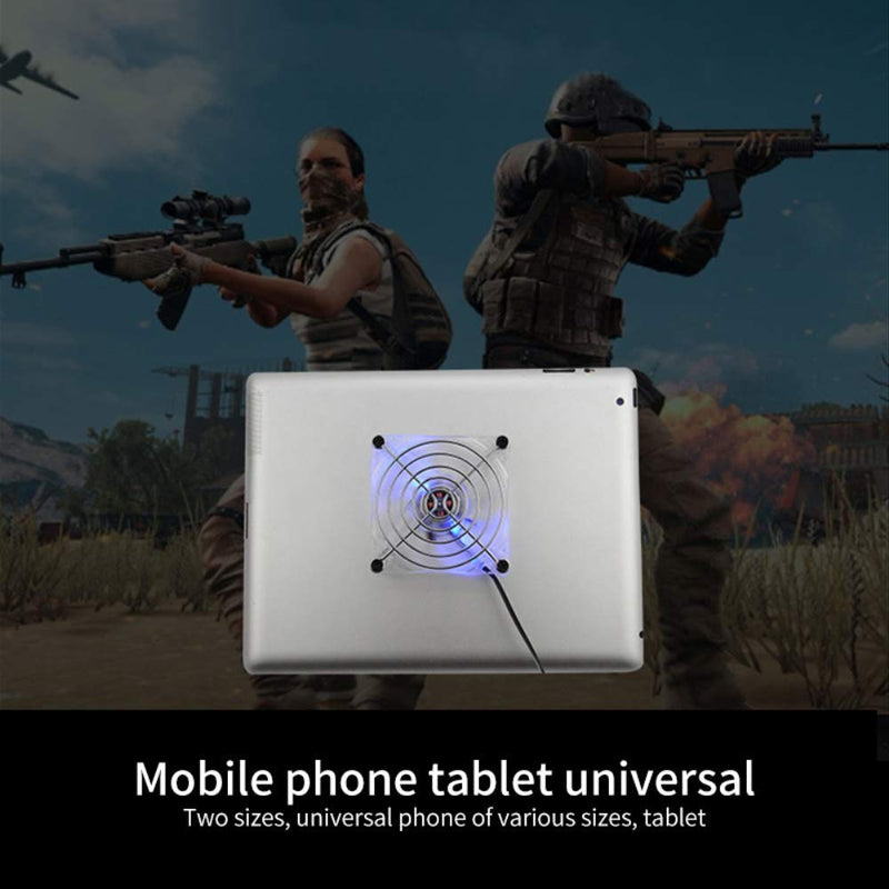 Universal Portable Mobile Phone Cooler USB Cooling Pad Cooler Fan Gamepad Game Gaming Shooter Mute