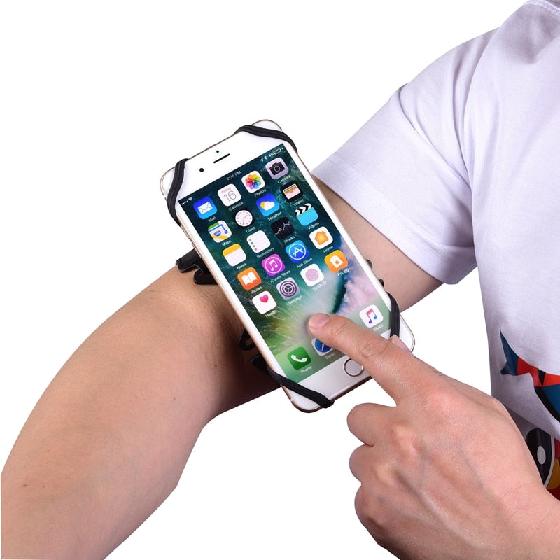 Universal Magnetic Arm Case Phone Holder Armband for iPhone Samsung