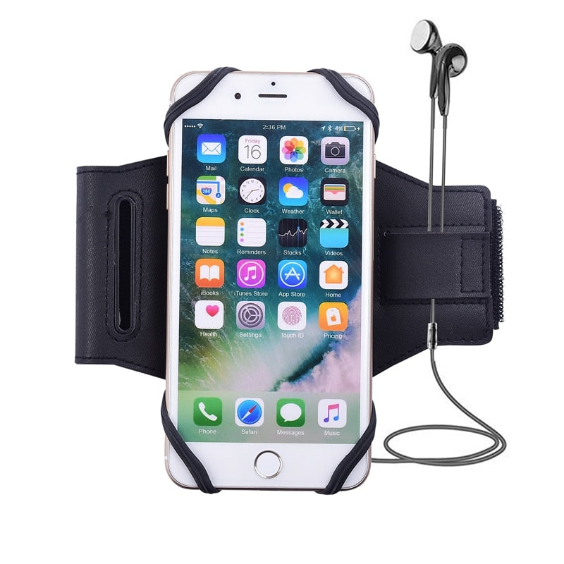Universal Magnetic Arm Case Phone Holder Armband for iPhone Samsung