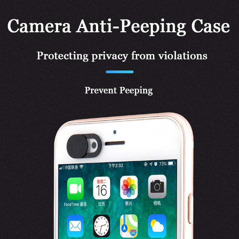 Mobile Phone Privacy Sticker WebCam Cover Shutter Magnet Slider Plastic for iPhone Web Laptop PC